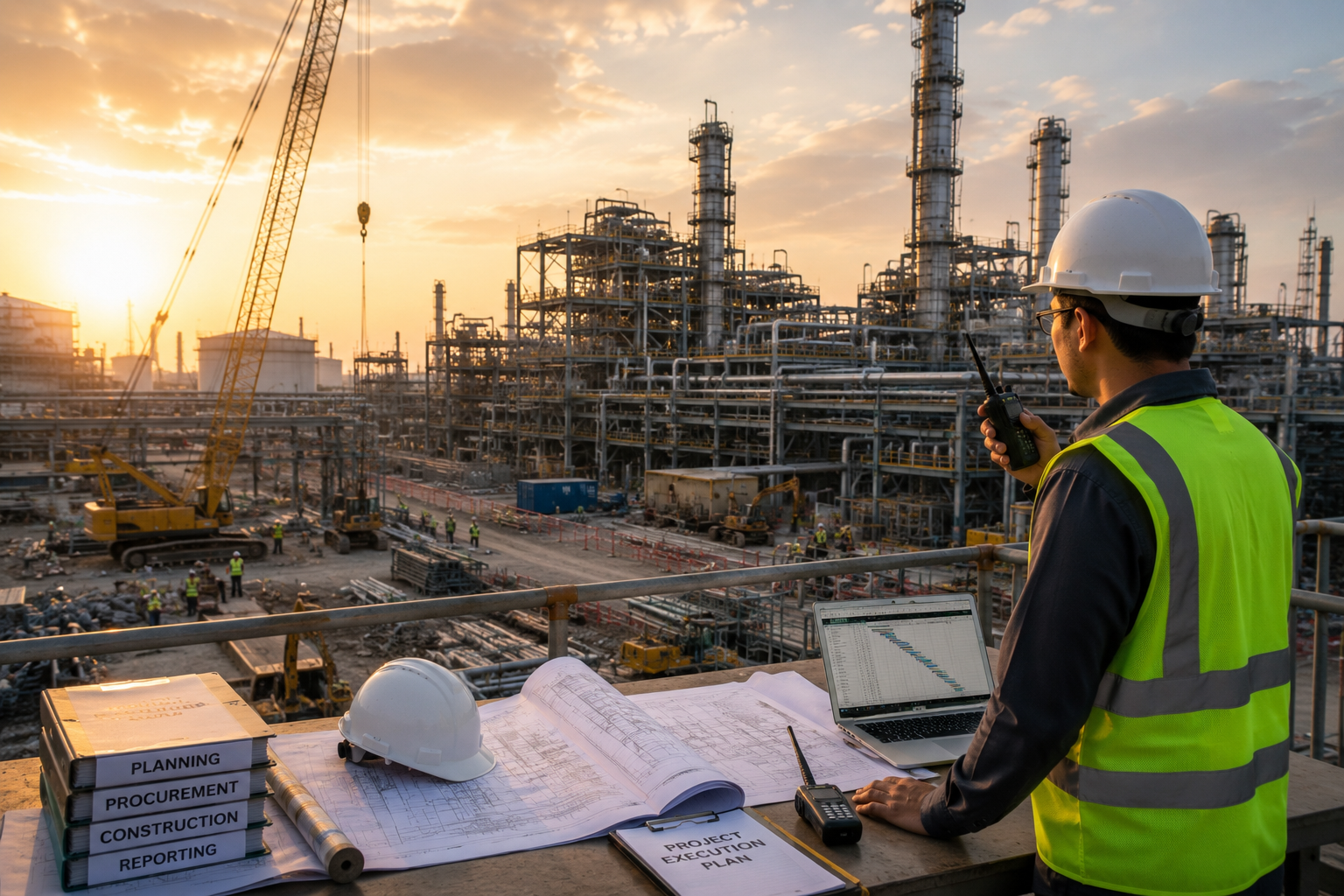 EPC project management visual
